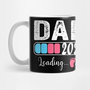 Dad 2024 Loading a Girl or a Boy Baby Pregnancy Announcement Mug